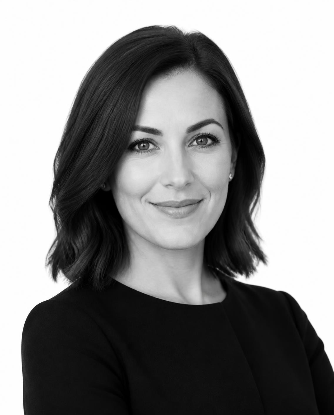 Agent portrait in black and white